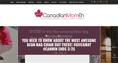 Desktop Screenshot of canadianmomeh.com